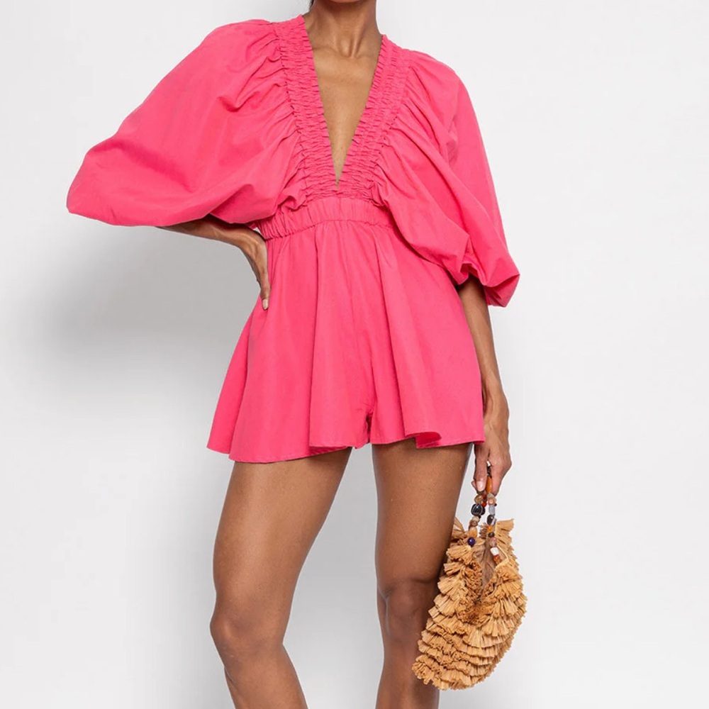 Sundress Alicia Deep-V Jumpsuit
